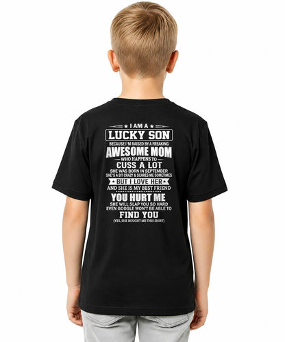 September, I'm Lucky Son - Special Gift for Your Son From Mom - TOBY09 (SKU2609-163-09)