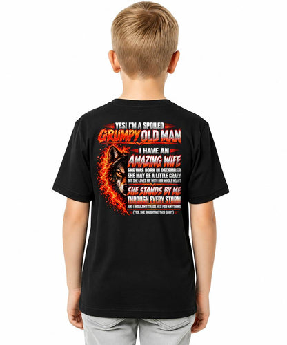 DECEMBER, YES I'M A GRUMPY MAN - GIFT FROM WIFE TO HUSBAND - TOBY12 (SKU2609-290-12)