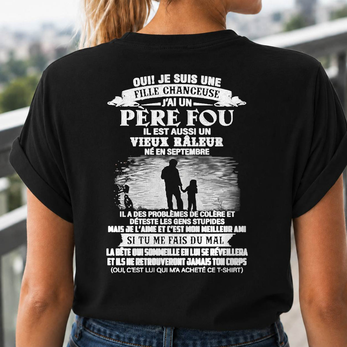 Septembre, Papa Fier De Son Fils - Cadeau Pour Mon Fils - TOBY09 (SKU2605-159-09)