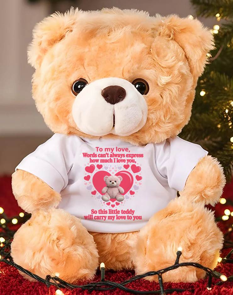 TO MY LOVE - TEDDY BEAR, PERFECT GIFT FOR YOUR SOULMATE - TOBY00