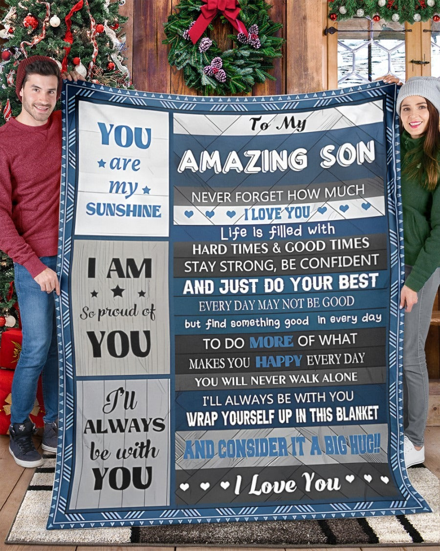 Blanket From Dad To My Son - TOBY00 (SKUB06-73)