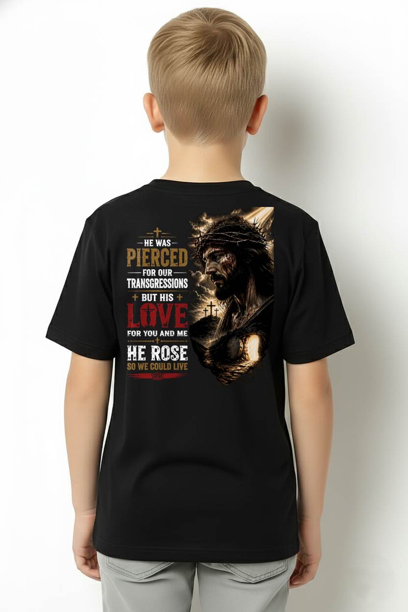 HE ROSE SO WE COULD LIVE CHRISTIAN - SHIRTS FOR MEN - TOBY00 (SKU2608-83)