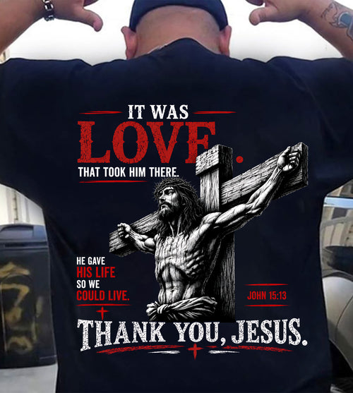 LOVE JESUS - SHIRTS FOR MEN - TOBY00 (SKU2608-29)