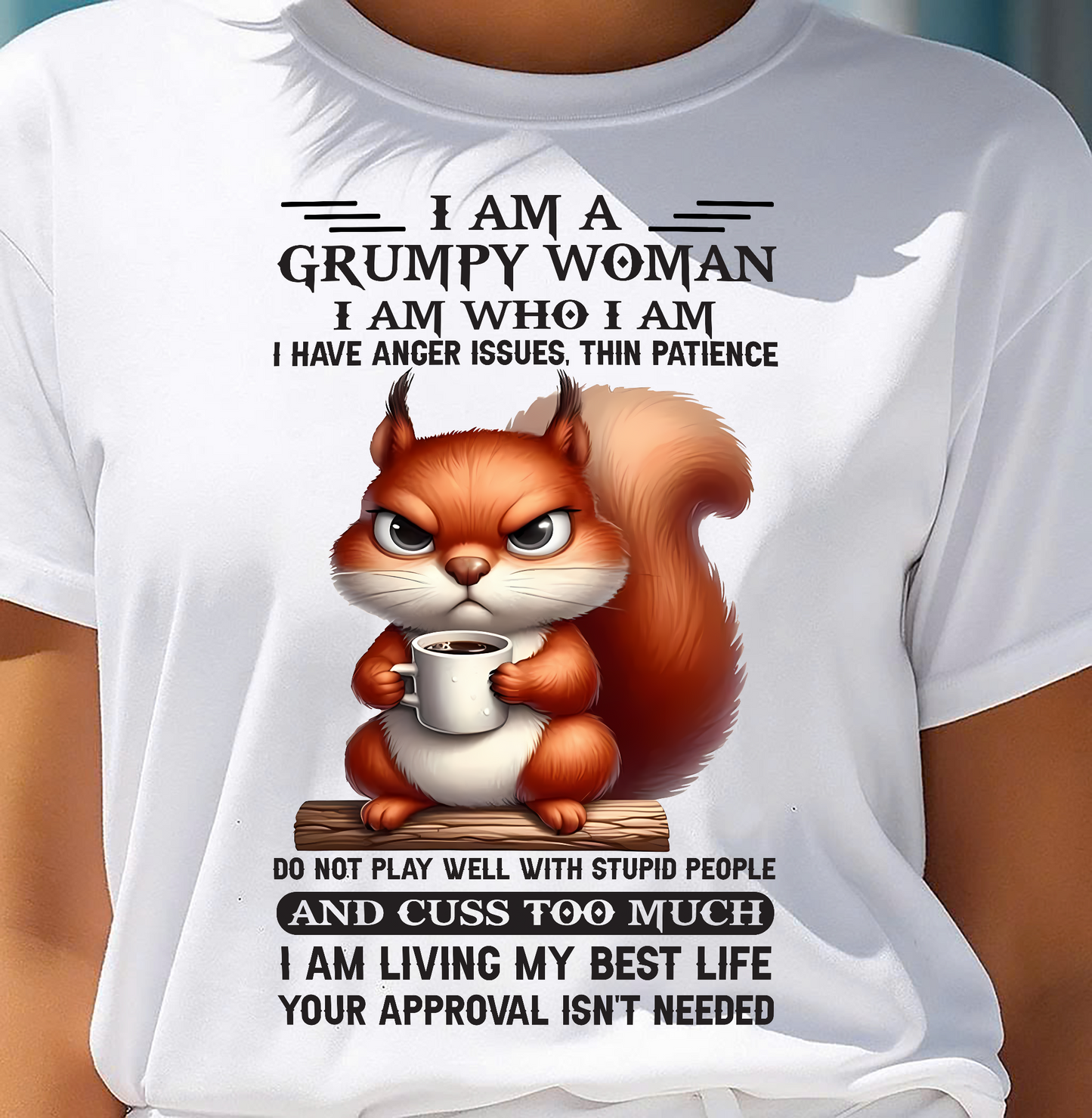 GRUPMY WOMAN - BIRTHDAY SHIRT FOR WOMEN - TOBY00 (SKU09-07-00)