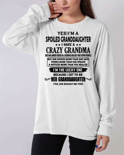 LUCKY GRANDDAUGHTER! - FROM GRANDMA - TOBY00 (SKU12-119-00)
