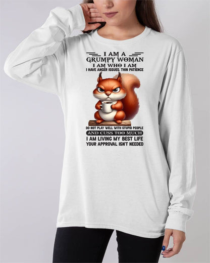 GRUPMY WOMAN - BIRTHDAY SHIRT FOR WOMEN - TOBY00 (SKU09-07-00)