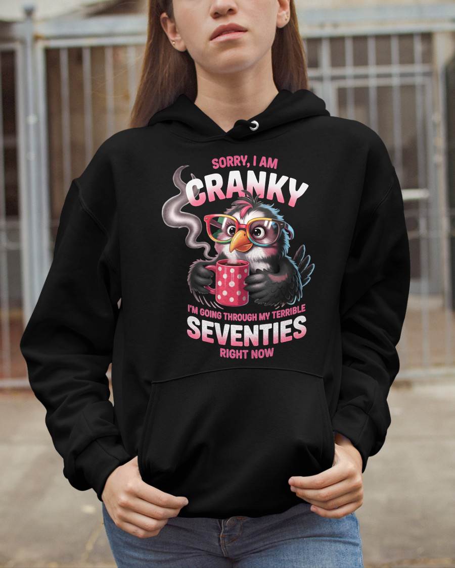 SORRY I AM CRANKY - BIRTHDAY SHIRT FOR WOMEN - TOBY00 (SKU12-227)