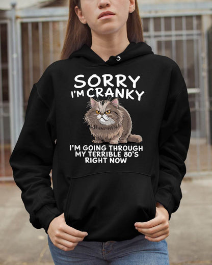 SORRY I AM CRANKY, 80'S - BIRTHDAY SHIRT FOR WOMEN - TOBY00 (SKU12-254)