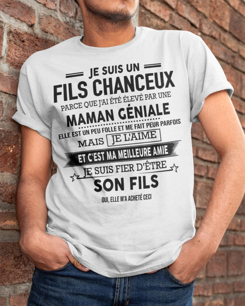 JE SUIS UN FILS GÂTÉ – CADEAU DE MAMAN INCROYABLE - frTOBY00