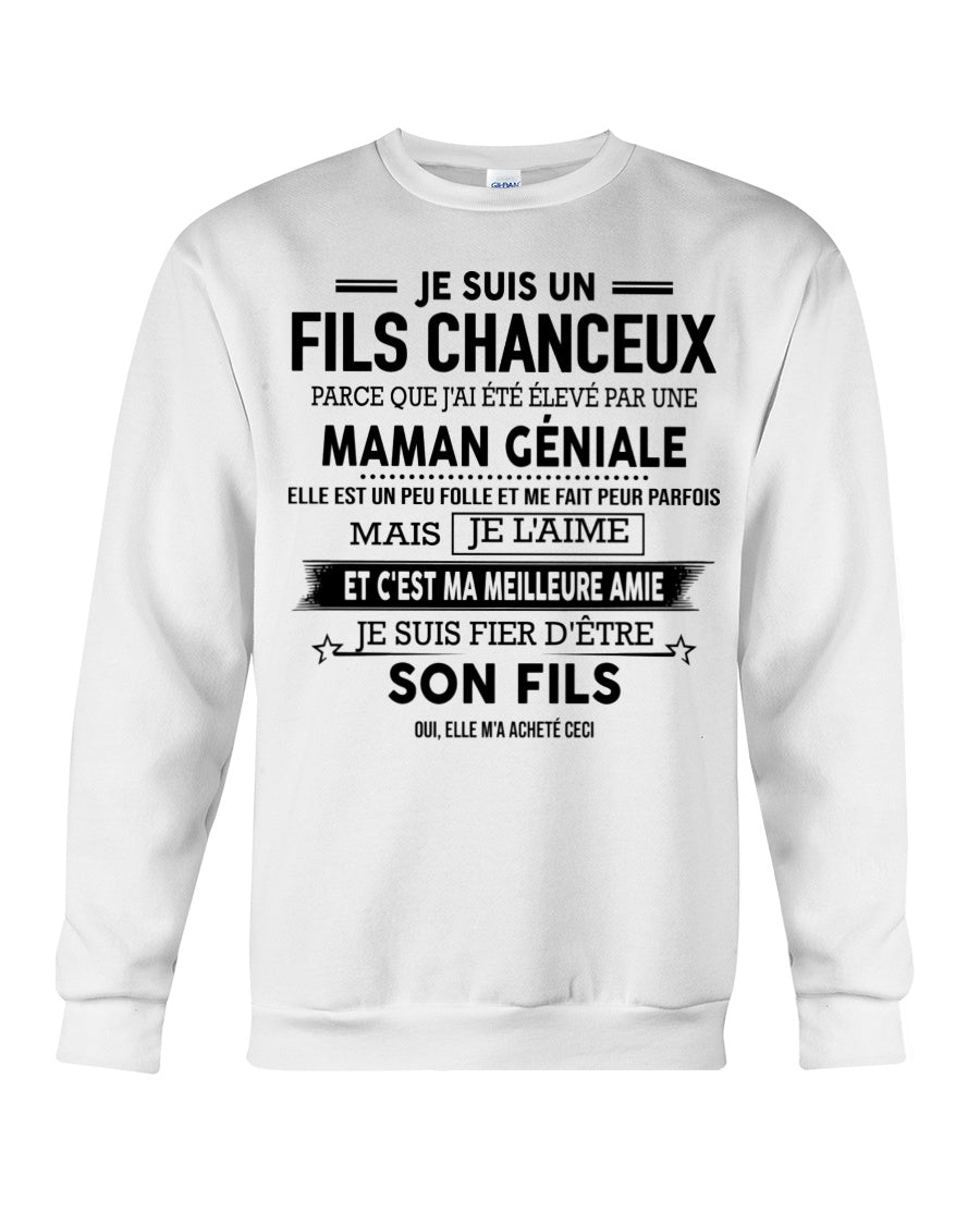 JE SUIS UN FILS GÂTÉ – CADEAU DE MAMAN INCROYABLE - frTOBY00