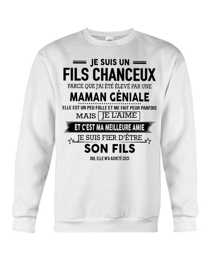 JE SUIS UN FILS GÂTÉ – CADEAU DE MAMAN INCROYABLE - frTOBY00