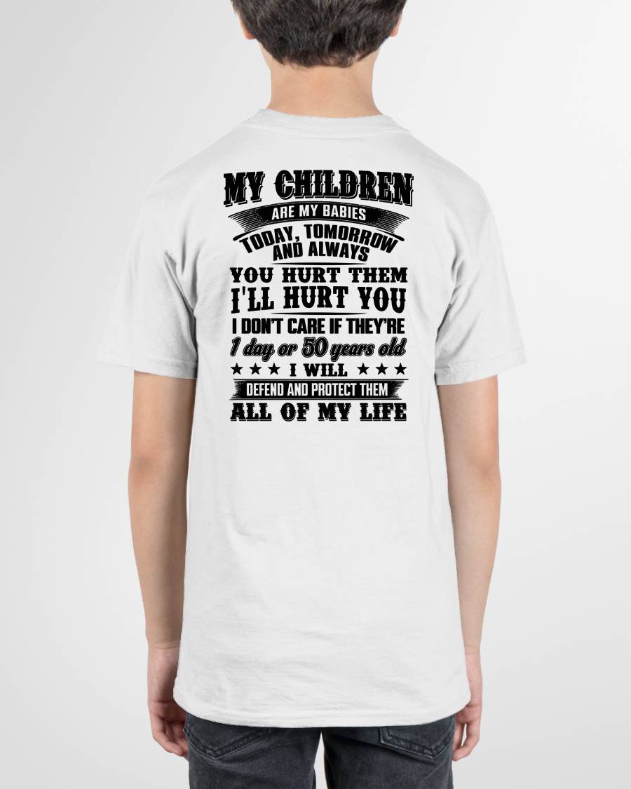 MY CHILDREN ARE MY BABY - T-SHIRT FOR MOM - TOBY00 (SKU12-274)