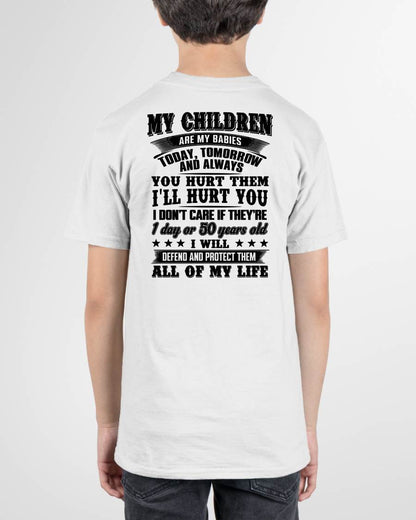 MY CHILDREN ARE MY BABY - T-SHIRT FOR MOM - TOBY00 (SKU12-274)