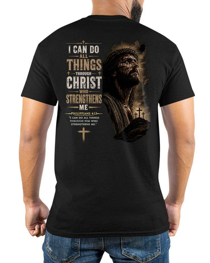 I CAN DO THIS ALL THINGS THROUGH JESUS - SHIRTS FOR MEN - TOBY00 (SKU2608-89)
