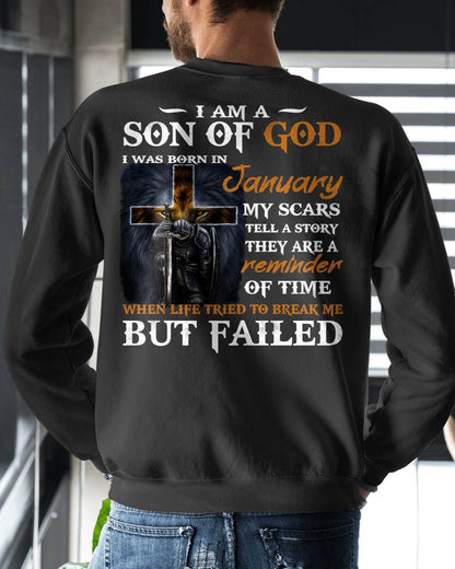 JANUARY, SON OF GOD - SHIRT FOR MEN - TOBY01 (SKU2605-57-01)