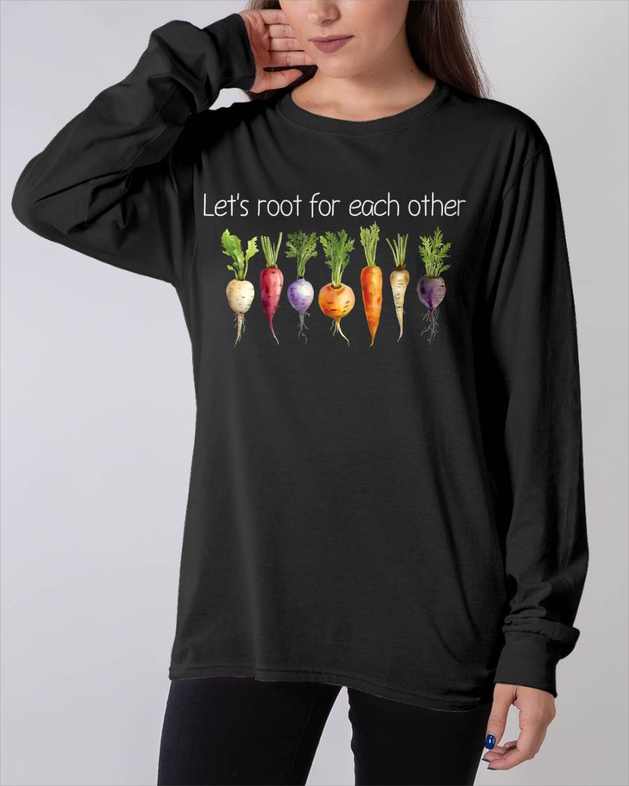 LET'S ROOT FOR EACH OTHER - SHIRTS FOR WOMEN - TOBY00 (SKU4837-07)