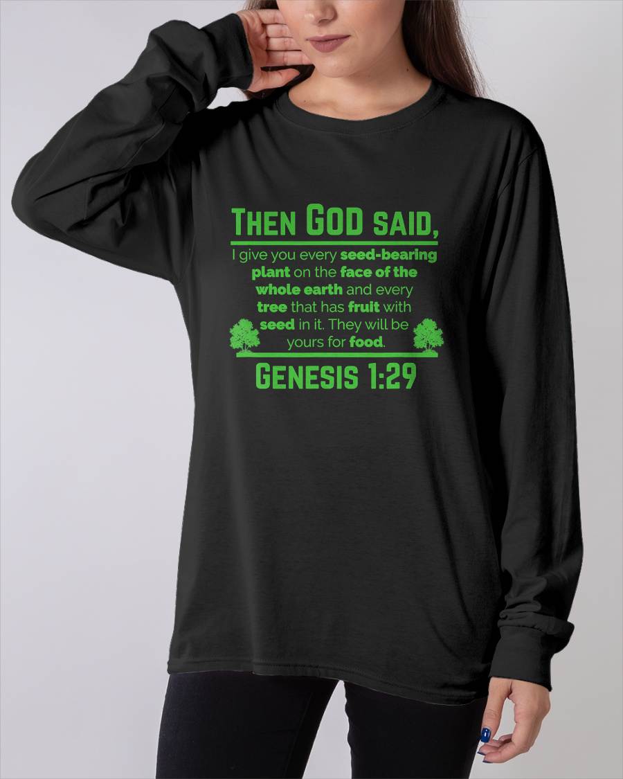 GOD SAID - SHIRTS FOR WOMEN - TOBY00 (SKU4837-06)