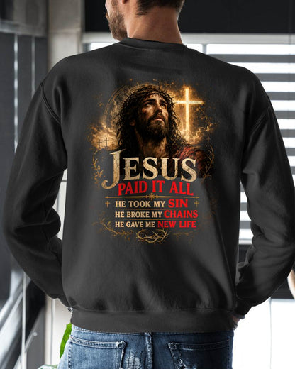 HE GAVE ME NEW LIFE- SHIRTS FOR MEN - TOBY00 (SKU2608-96)