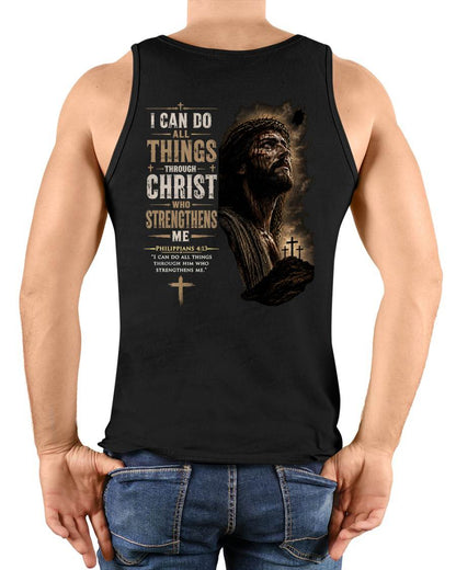 I CAN DO THIS ALL THINGS THROUGH JESUS - SHIRTS FOR MEN - TOBY00 (SKU2608-89)