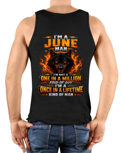 JUNE – "I AM A ONCE IN A LIFETIME KIND OF MAN" – T-SHIRT FOR MEN – TIEN06 (SKU2607-328-06)
