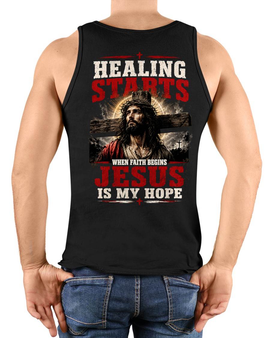 JESUS IS MY HOPE - SHIRTS FOR MEN - TOBY00 (SKU2608-73)