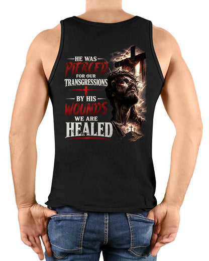 We ARE HEALED -SHIRTS FOR MEN - TOBY00 (SKU2608-72)