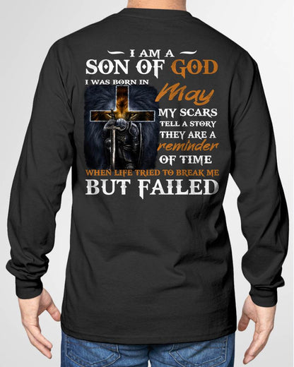 MAY, SON OF GOD - SHIRT FOR MEN - TOBY05 (SKU2605-57-05)