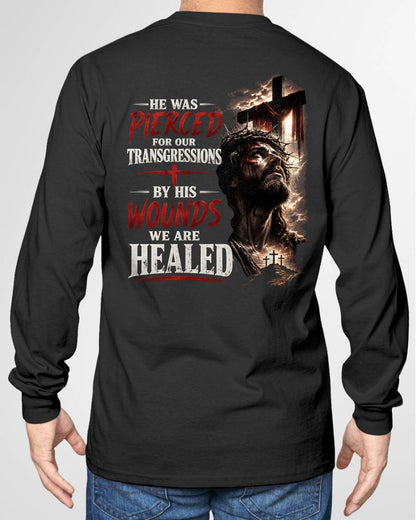 We ARE HEALED -SHIRTS FOR MEN - TOBY00 (SKU2608-72)