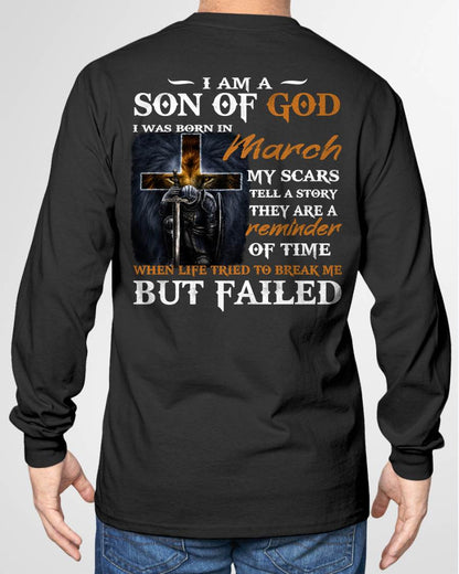 MARCH, SON OF GOD - SHIRT FOR MEN - TOBY03 (SKU2605-57-03)