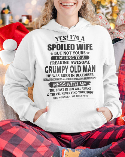 Grumpy Old Man December – Perfect gift for wife From Husband – TOBY12 (SKU08-63-12)
