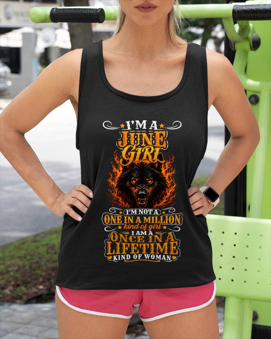 JUNE – "I AM A ONCE IN A LIFETIME KIND OF WOMAN" – YELLOW VERSION – T – SHIRT FOR WOMEN – TIEN06 (SKU2607-327-06)