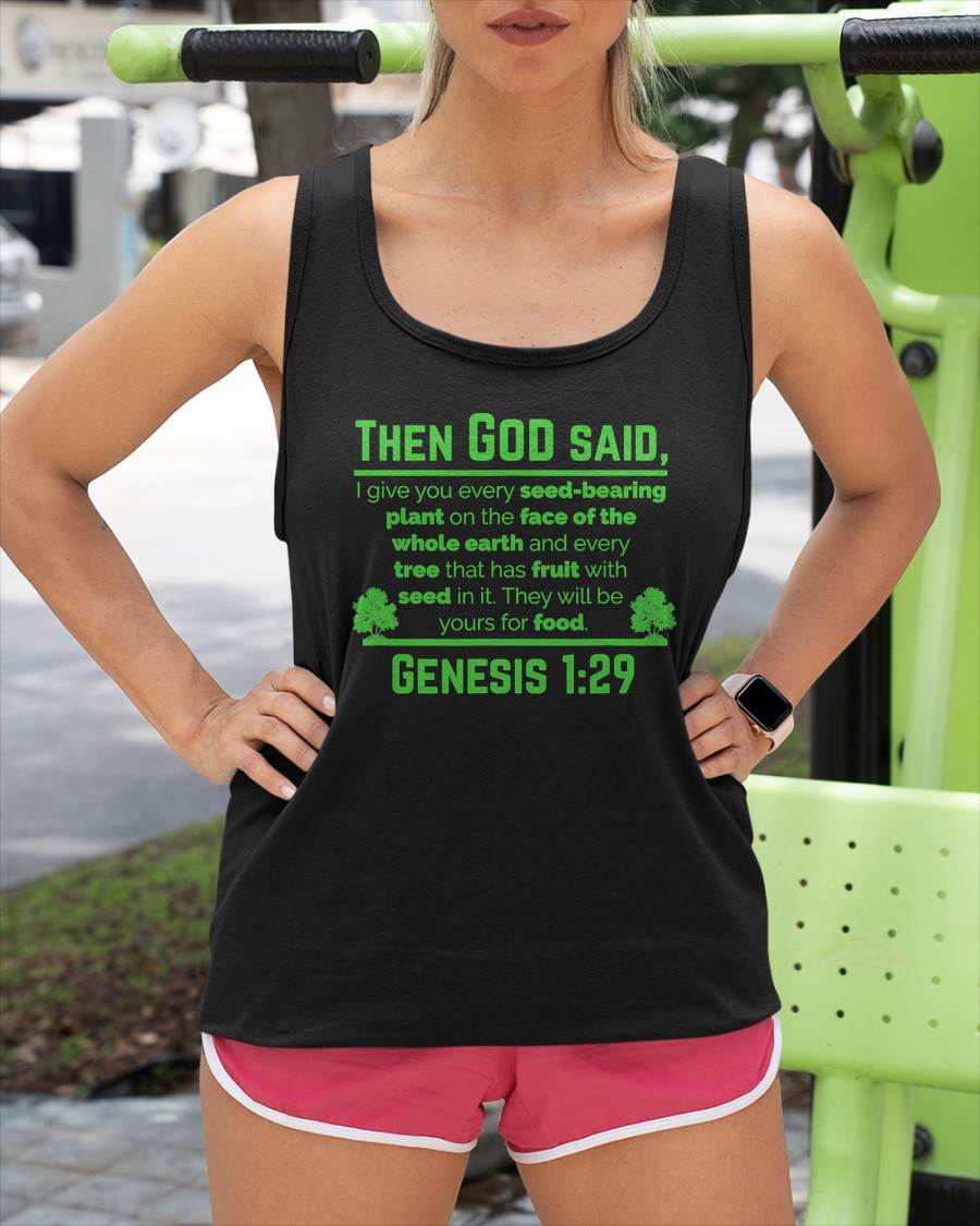 GOD SAID - SHIRTS FOR WOMEN - TOBY00 (SKU4837-06)