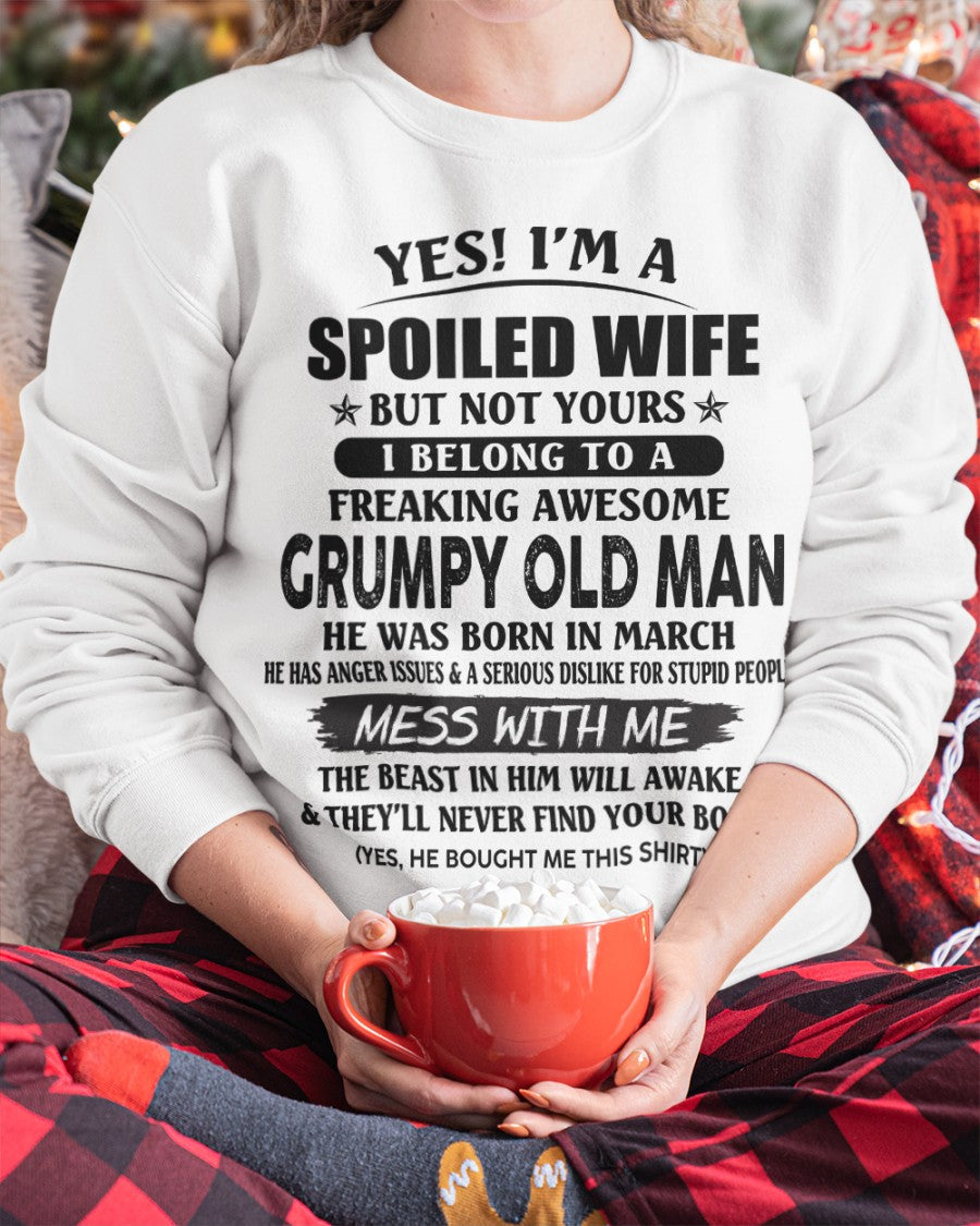 Grumpy Old Man January – Perfect gift for wife From Husband – TOBY03 (SKU08-63-03)