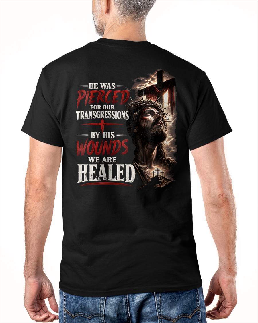 We ARE HEALED -SHIRTS FOR MEN - TOBY00 (SKU2608-72)