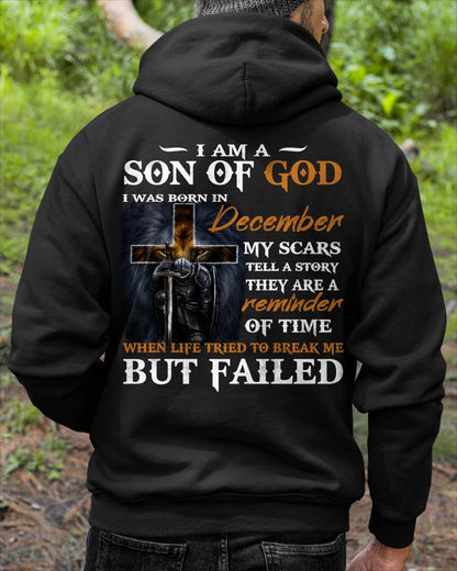 DECEMBER, SON OF GOD - SHIRT FOR MEN - TOBY12 (SKU2605-57-12)