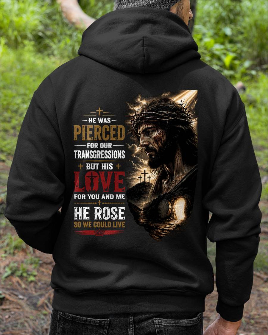 HE ROSE SO WE COULD LIVE CHRISTIAN - SHIRTS FOR MEN - TOBY00 (SKU2608-83)