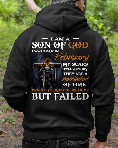 FEBRUARY, SON OF GOD - SHIRT FOR MEN - TOBY02 (SKU2605-57-02)