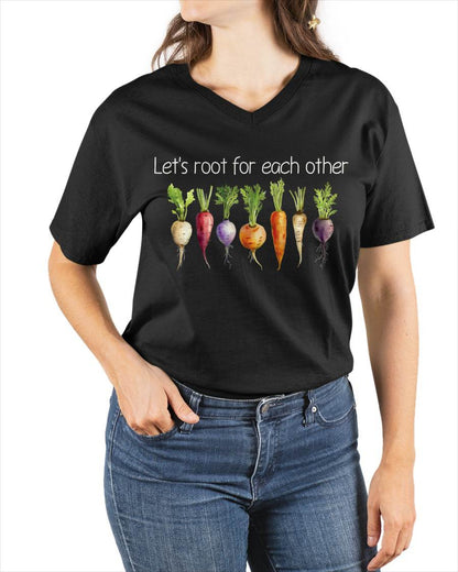 LET'S ROOT FOR EACH OTHER - SHIRTS FOR WOMEN - TOBY00 (SKU4837-07)