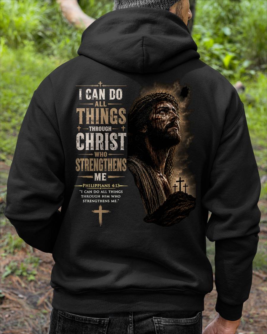 I CAN DO THIS ALL THINGS THROUGH JESUS - SHIRTS FOR MEN - TOBY00 (SKU2608-89)
