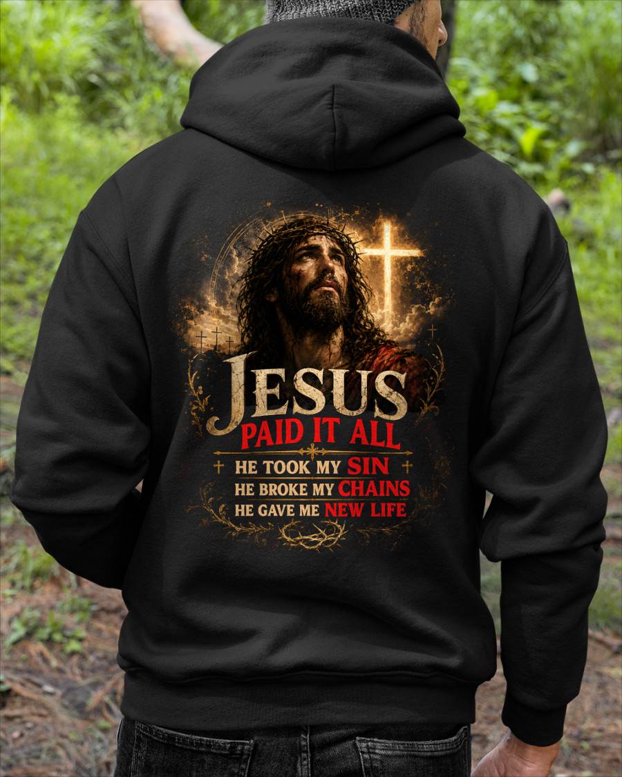 HE GAVE ME NEW LIFE- SHIRTS FOR MEN - TOBY00 (SKU2608-96)
