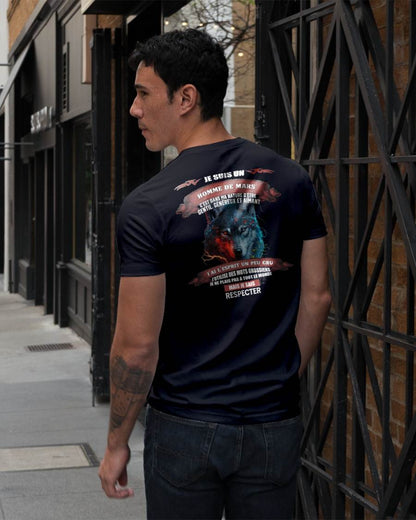 MARS - JE SAIS RESPECTER – T-SHIRT D’ANNIVERSAIRE POUR HOMME - frTOBY03 (SKU12-266-03)
