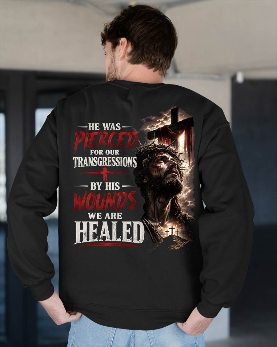 We ARE HEALED -SHIRTS FOR MEN - TOBY00 (SKU2608-72)
