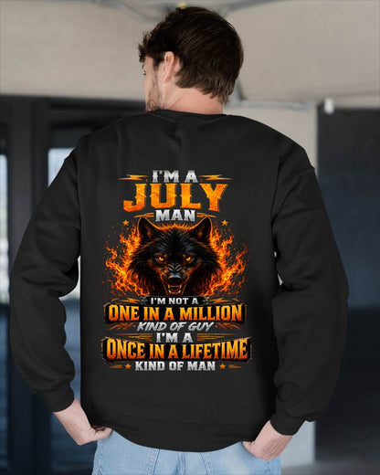 JULY – "I AM A ONCE IN A LIFETIME KIND OF MAN" – T-SHIRT FOR MEN – TIEN07 (SKU2607-328-07)