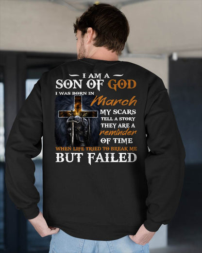 MARCH, SON OF GOD - SHIRT FOR MEN - TOBY03 (SKU2605-57-03)