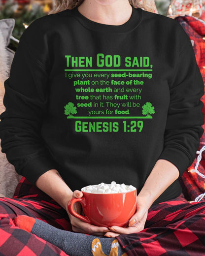 GOD SAID - SHIRTS FOR WOMEN - TOBY00 (SKU4837-06)