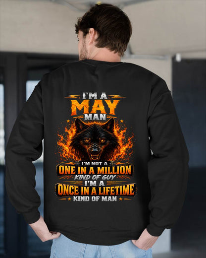 MAY – "I AM A ONCE IN A LIFETIME KIND OF MAN" – T-SHIRT FOR MEN – TIEN05 (SKU2607-328-05)