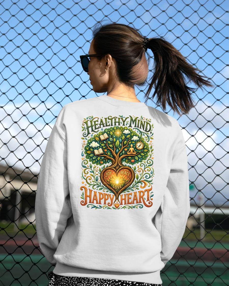Healthy Mind, Happy Heart Shirt - TOBY00  (SKU2608-30)