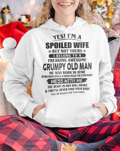 Grumpy Old Man June – Perfect gift for your wife From Husband – TOBY06 (SKU08-63-06)