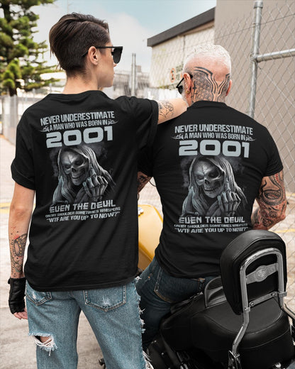 NEVER UNDERESTIMATE US2001 male (SKU07-58-2001)
